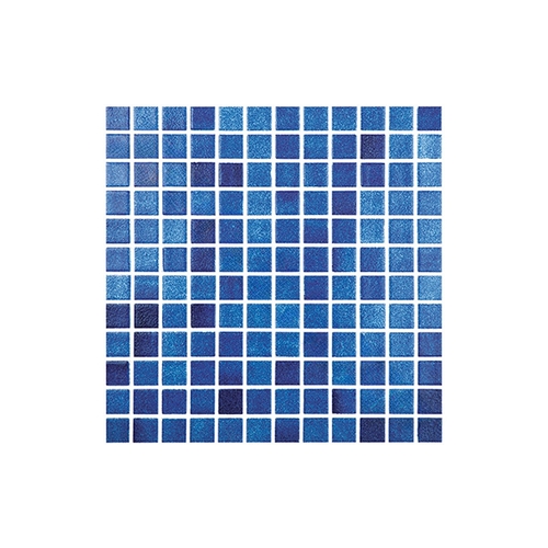 1" X 1" Colors Fog Navy Blue Pool Tile