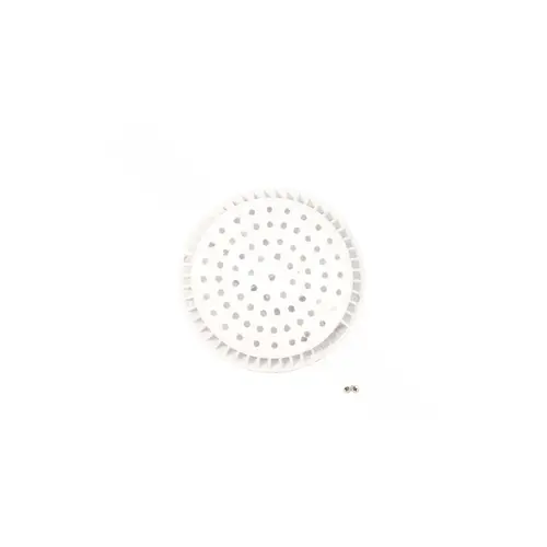 Waterway Plastics 645-2150 V 8" Grated Anti-vortex Cover W/screws Vgb2008. White