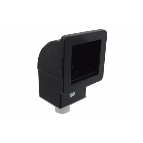 Waterway Plastics 510-1501 Front Access Square Spa Skimmer 1.5" S X 2" Spigot Flow Control With Trim Plate