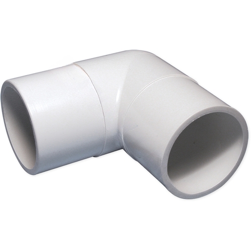 2" Spigot X 2" Spigot 90 Degree Elbow White