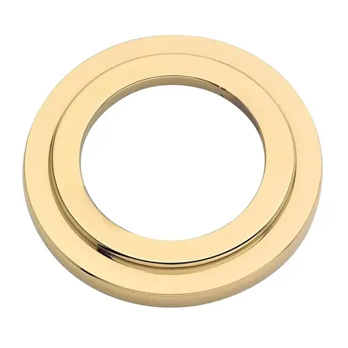 8200 Series Deadbolt Cylinder Collar Spacer Polished Brass