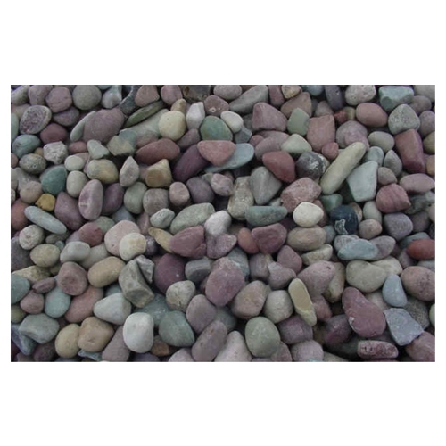 Glacier Lake Sand and Gravel BEACH3BAG 3" Glacier Lake Rainbow Beach Pebble Bag