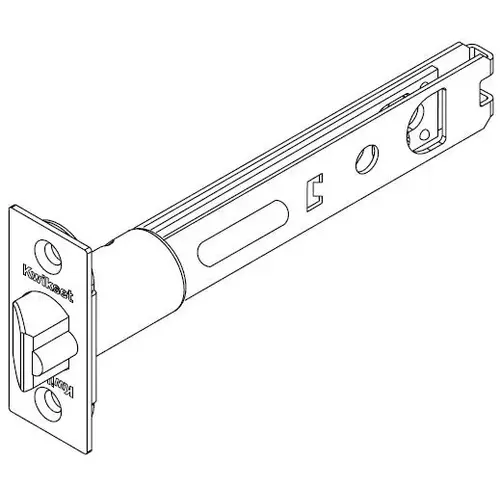 5" Square Deadlatch Bright Chrome Finish