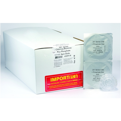 Waterlink Spindisk Chlorine/bromine/phosphate Reagent Cartridge 50 Per Box