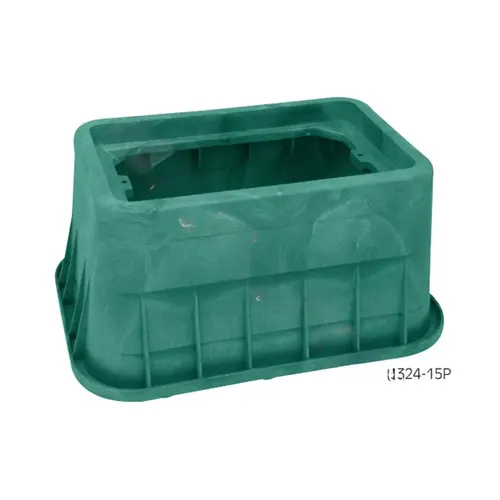 Series 1324 25" X 15.5" X 15" Green Utility Box With Cover