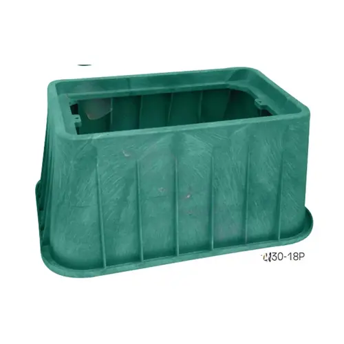 Series 1730 32.25" X 19-1/2" X 18" Green Utility Box With Cover