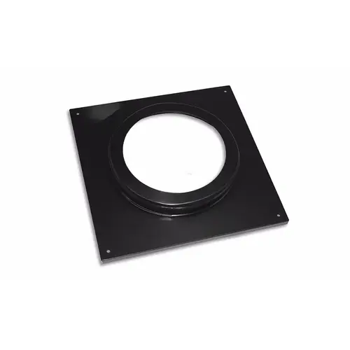 5" Inside 8" Diameter 13" X 13" Base Flat Ceiling Decorator Collar