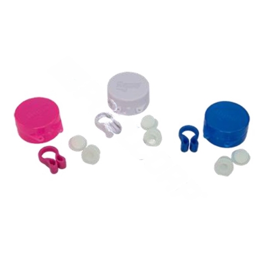 Ear Plugs and Nose Clip Assorted Rubber Assorted