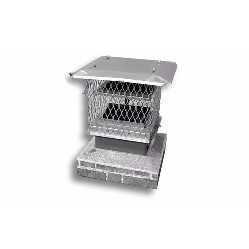 Chim-A-Lator 052020 20" X 20" Deluxe Fireplace Damper With 3/4 Mesh