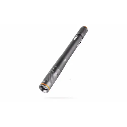 Nebo NEB-POC-0008 COLUMBO Pen-Sized Flashlight, 750 mAh, AAA Battery, Alkaline, Lithium-Ion Battery, LED Lamp Black