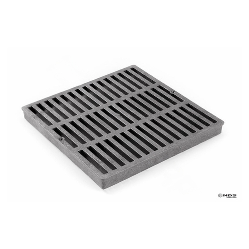 12" Black Square Catch Basin Grate