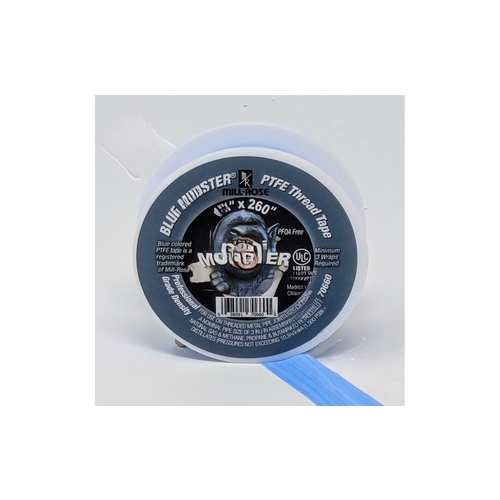 Blue Monster 70660 1/2" X 260" Mini-monster Ptfe Thread Seal Tape