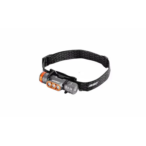 Nebo NEB-HLP-1001 Flashlight/Headlight Combo Pack Transcend 1500 lm Storm Gray LED 18650 Battery Storm Gray