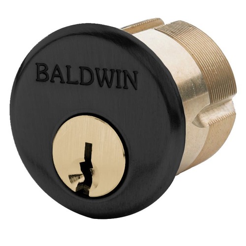 2-1/2" Mortise Cylinder Satin Black Finish