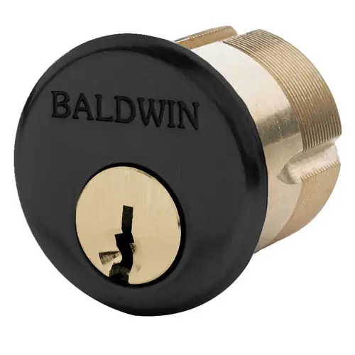 1-5/8" Mortise Cylinder Satin Black Finish