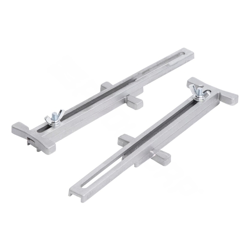 Line Stretcher, 6 in W, 4 to 12 in Line, Cast Aluminum Pair