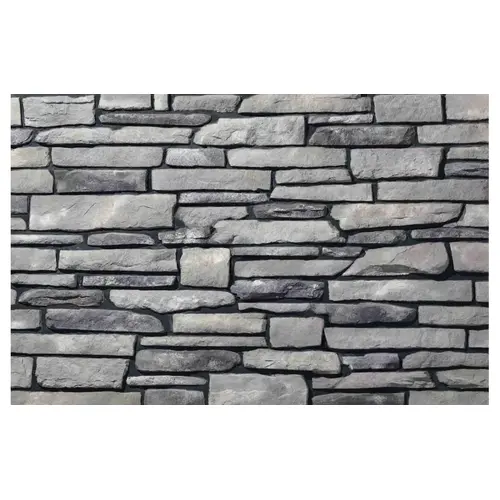 ProVia Stone Z-SF-LB080 12" X 12" X 2" Mystic Ledgestone Flat Stone