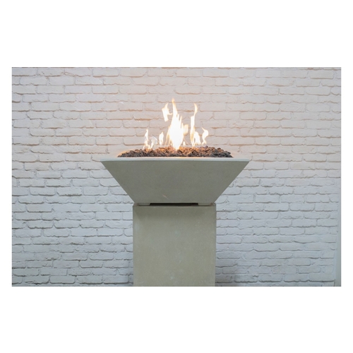 PRISM HARDSCAPES LLC PH-445-FBPNG LOMBARD FIRE BOWL ONLY MATCH LIT NATURAL GAS PEWTER