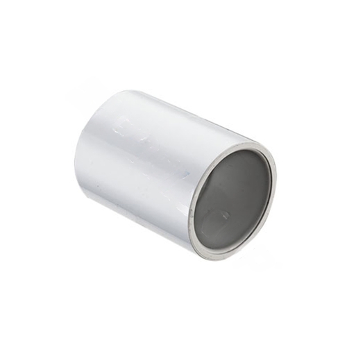 8" White Sch40 Pvc Coupling Socket