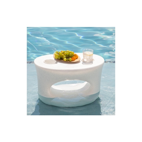 White Splash Series Amped Table With White Cupholders