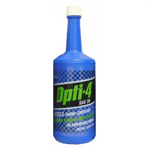 Opti-4 43024 Engine Oil SAE 30 4-Cycle Lubricant 20 oz