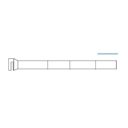 2.491 Torque Blade Single Cylinder Thick Door