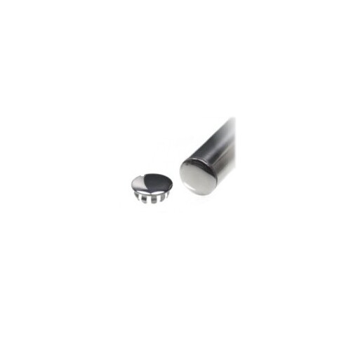 Epco 896-PC 1-5/16" Closet rod end cap, polished stainless steel