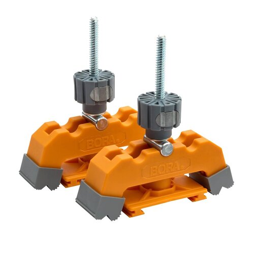 Track Clamp Pair, Black/Orange, For: WTX and NGX Clamp Edge Guides
