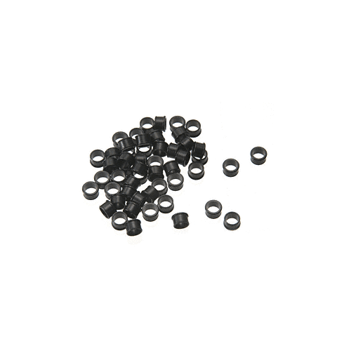 Black 1/8" Cable Grommet for Level Rails - pack of 100