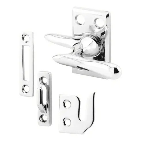 Casement Lock, Zinc, Chrome