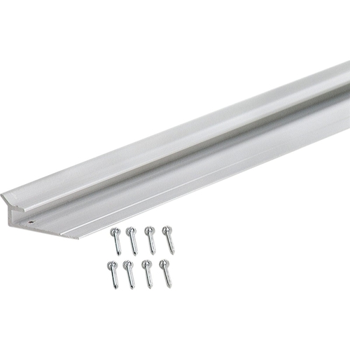 M-D 70318 Cove Moulding with Nail, Aluminum, Silver