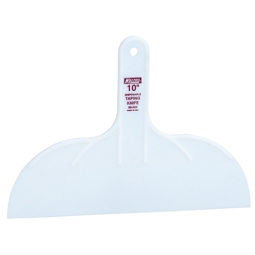 WALLBOARD TOOL 88-020 Knife, 10 in W Blade, Polystyrene Blade, Flexible Blade, Reinforced Handle