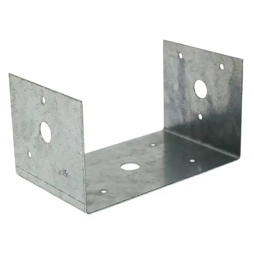 BC Post Base, 4 x 6 in Post, 18 ga Gauge, Steel, Galvanized/Zinc - pack of 20