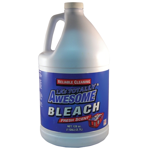 Bleach, 128 oz Bottle, Liquid, Fresh Floral - pack of 4