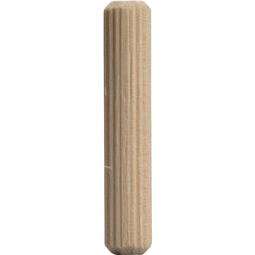 Dowel Pin, 1/4 in Dia, 1-1/4 in L, Hardwood - pack of 26