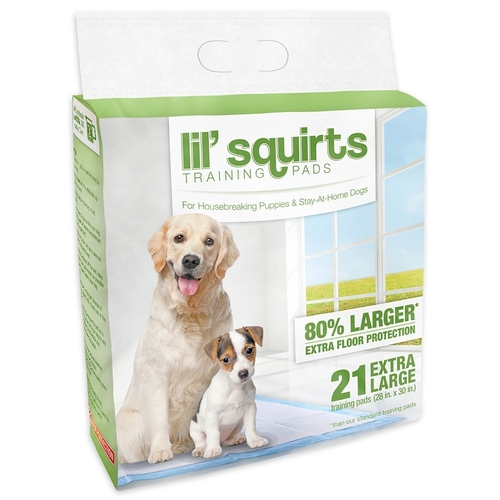 Ruffin It 82001 Lil' Squirts XL Training Pad, 28 in L, 30 in W