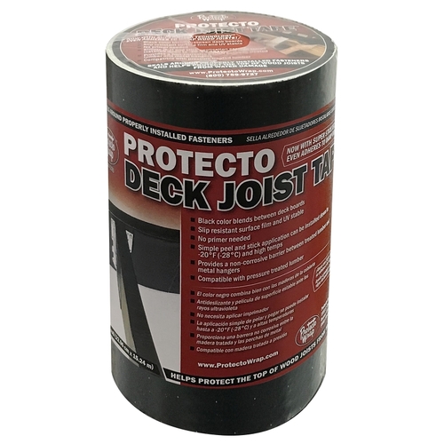 Protecto Wrap 84490950SW 800309SW Flashing Tape, 50 ft L, 9 in W, Black
