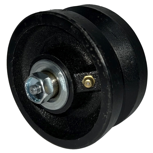 DH CASTERS W-VG420B Caster Wheel, 4 in Dia Wheel