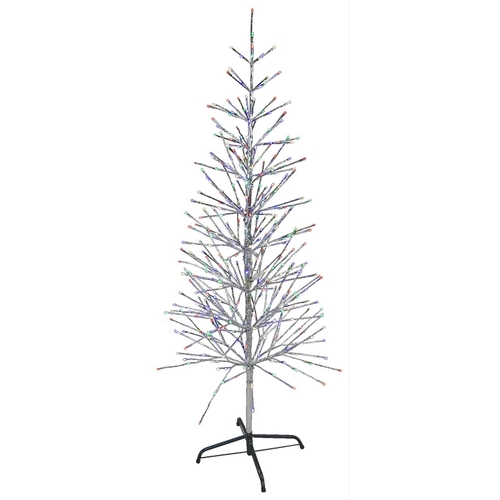 Holiday Bright Lights TWIGT55SWWMU Tree Twig with Color Changing Silver, Brown