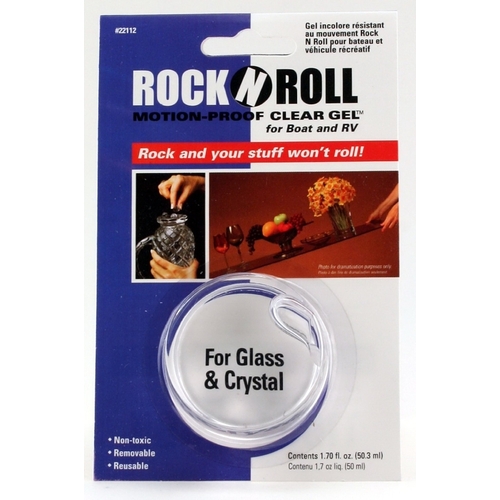 Rock N Roll Adhesive Putty, Clear, 1.7 oz