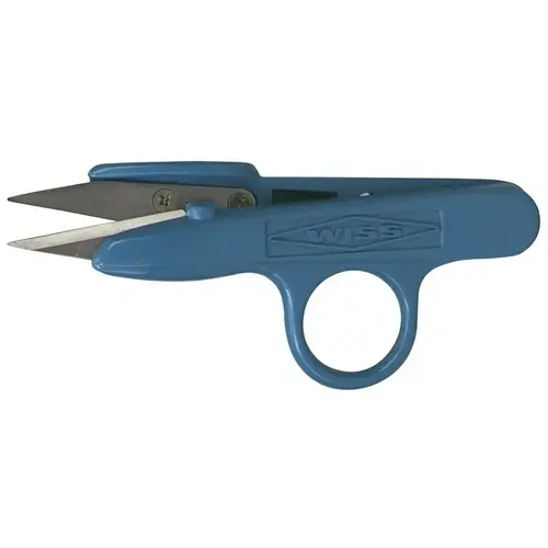 Quick Clip Series 1570B Sharp Point Nipper, 4-3/4 in OAL, 1 in L Cut, Stainless Steel Blade, Straight Handle