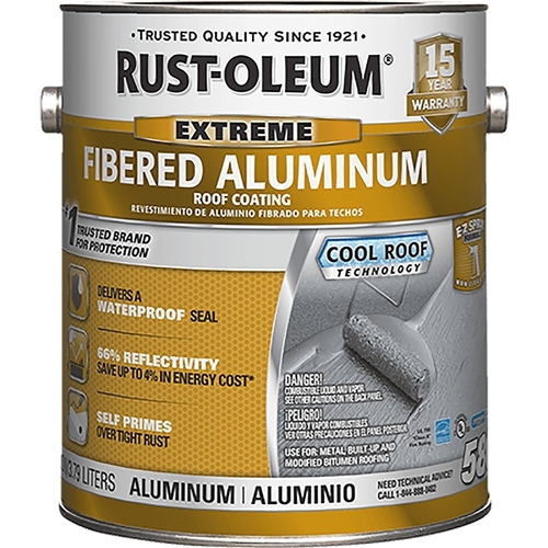 Rust-Oleum 301905 COATING ROOF FIBERED AL 0.9GA