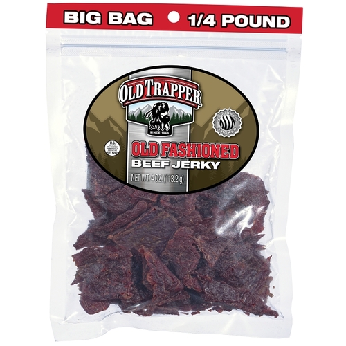 Beef Jerky, Old Fashioned, 4 oz Bag
