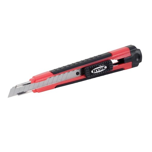 MAXXGRIP Utility Knife, 9 mm W Blade, Stainless Steel Blade, Cushion-Grip Handle