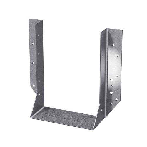 HU Joist Hanger, 7-5/8 in H, 2-1/2 in D, 5-1/2 in W, 6 x 10 in, Steel, Galvanized - pack of 25