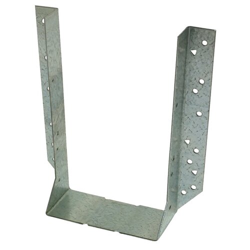 HU Joist Hanger, 9-3/8 in H, 2-1/2 in D, 5-1/2 in W, 6 x 12 in, Steel, Galvanized