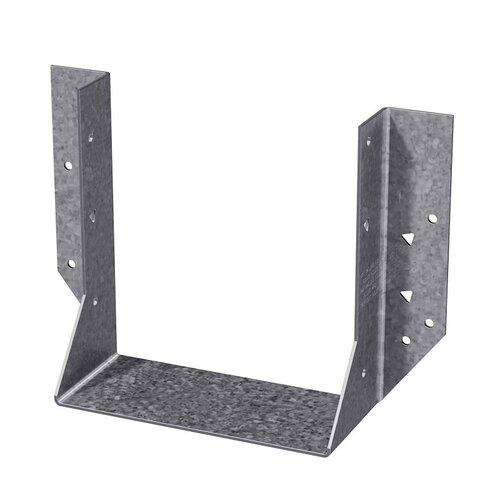 HU Joist Hanger, 5-13/16 in H, 2-1/2 in D, 5-1/2 in W, 6 x 8 in, Steel, Galvanized