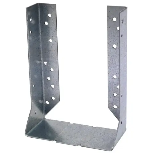 HUC Joist Hanger, 7-5/8 in H, 2-1/2 in D, 5-1/2 in W, 6 x 10 in, Steel, Galvanized