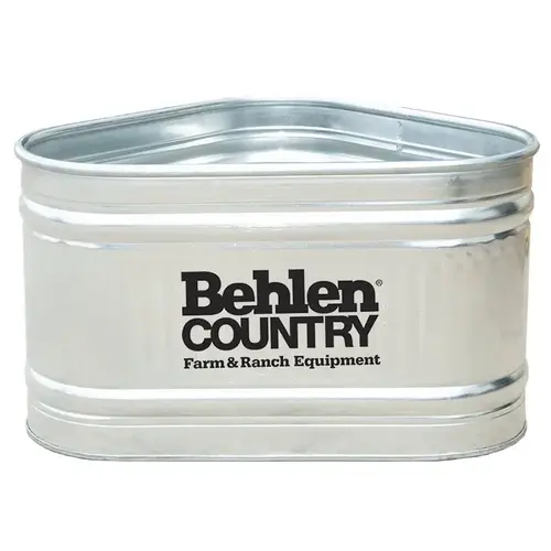 BEHLEN COUNTRY 50140058 Tall Stock Tank, Triangle, 60 gal, Steel, Galvanized