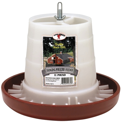 PHF11 Poultry Feeder, 11 lb Capacity, Plastic